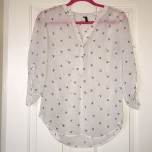 Bottom up loose blouse